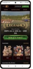 Legiano kasyno mobilne