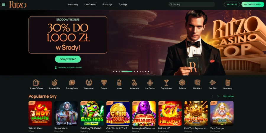 Strona główna Ritzo Casino