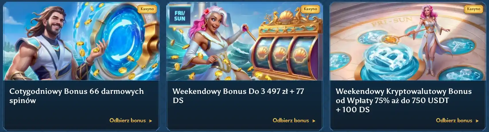 casea weekendowy bonus